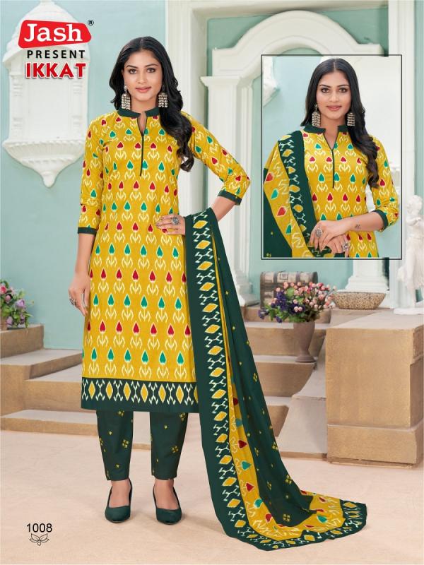 jash ikkat vol 1 Cotton Ready Made Dress Collection
